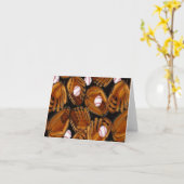 野球Mitsパターンノートカード カード (黄色い花)