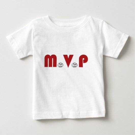 野球MVP Tシャツ (乳幼児) (正面)