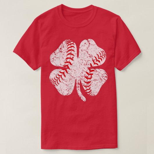 野球St patricks dayボーイズ人捕手 Tシャツ (デザイン正面)