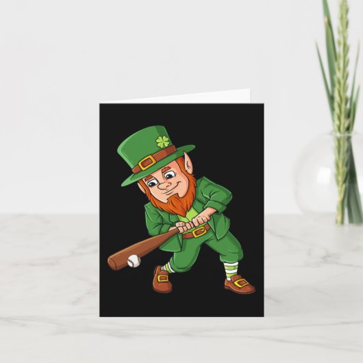野球St patricks dayレプレチャンバッター カード (正面)