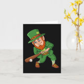 野球St patricks dayレプレチャンバッター カード (黄色い花)