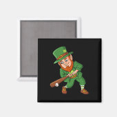 野球St patricks dayレプレチャンバッター マグネット (正面/裏面)