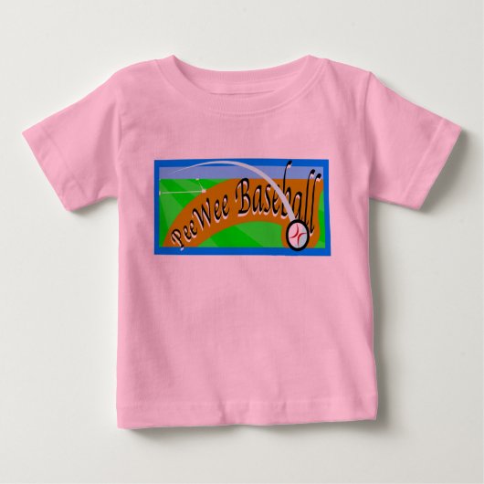 野球Tシャツとギフト ベビーTシャツ (正面)