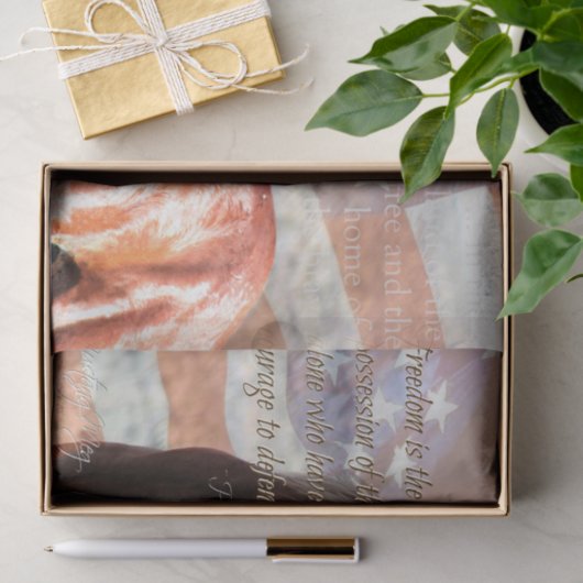 野生および愛国心が強いティッシュのギフトの紙 薄葉紙 (ギフト)