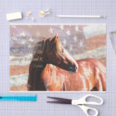 野生および愛国心が強いティッシュのギフトの紙 薄葉紙 (クラフト)