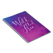 野生および自由なノート ノートブック (右側)