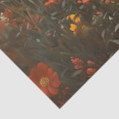 野生お洒落の花のフィールドの切り離し 薄葉紙 (詳細)