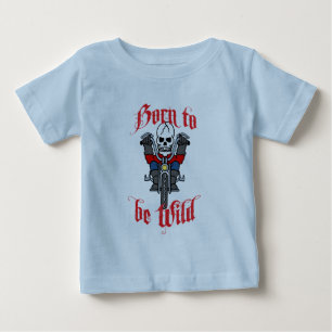 野生があるために生まれて下さい ベビーTシャツ