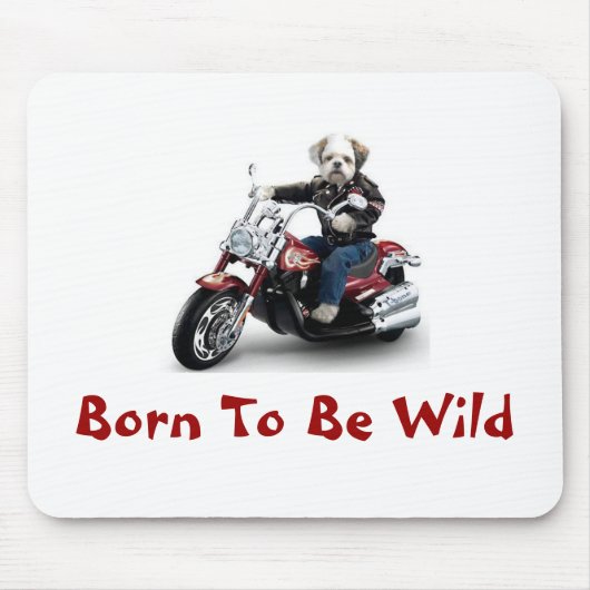 野生があるために生まれて下さい マウスパッド (正面)