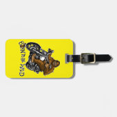 野生があるために生まれて下さい ラゲッジタグ (正面横)