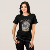 野生が自由に生きる場所 – 女性用野生動物Tシャツ トライブレンドTシャツ (正面全面)