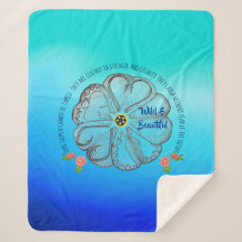 野生で美しい シェルパブランケット