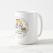 🌲野生で自由なアドベンチャーマグ – 一日を始める コーヒーマグカップ (正面右)