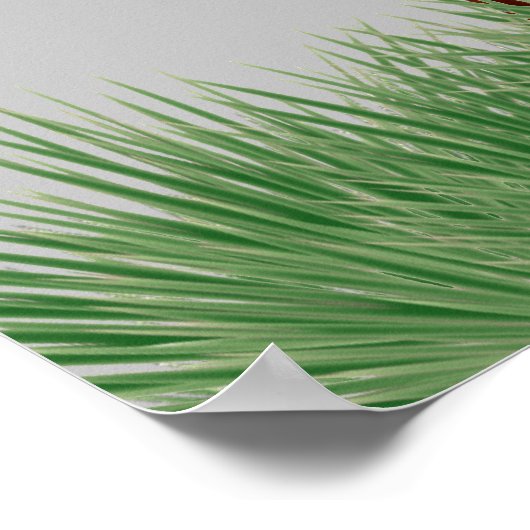 野生で自由なキリンのポスター ポスター (角)