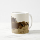 野生で自由に生きよう コーヒーマグカップ (正面右)