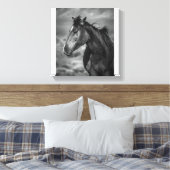 野生で自由 キャンバスプリント (インサイチュ (寝室))