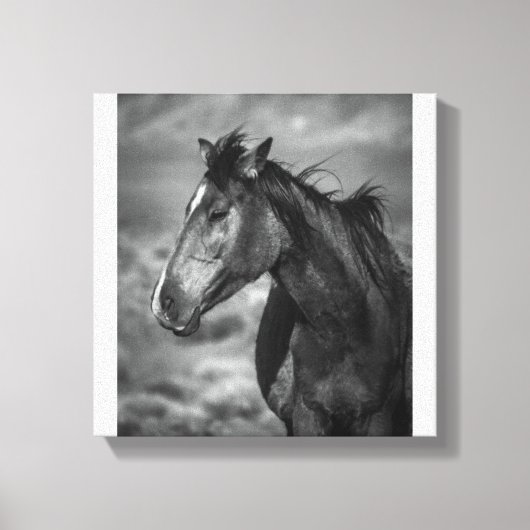 野生で自由 キャンバスプリント (正面)