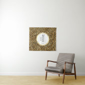 野生とエキゾチックのヒョウのプリントパターン タペストリー (インサイチュ(横))