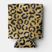 野生とエキゾチックのヒョウ柄の模様の入れ子C 缶クーラー (正面)