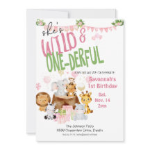 野生とオンダーフルのピンクの赤ちゃん動物誕生日