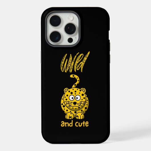 野生とキュート iPhoneケース (裏面)