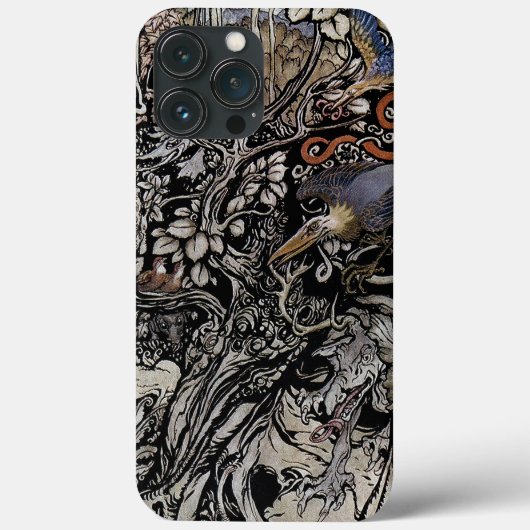 野生とシャイと怪物のような生き物 Case-Mate iPhoneケース (裏面)