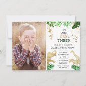 野生とジャングルの若者 招待状 (正面)