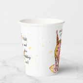 野生と無料のサファリキッド共同誕生日パーティー 紙コップ (右)