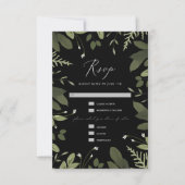 野生と緑 出欠カード (正面)