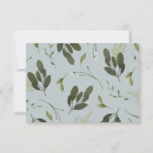 野生と緑 出欠カード (裏面)