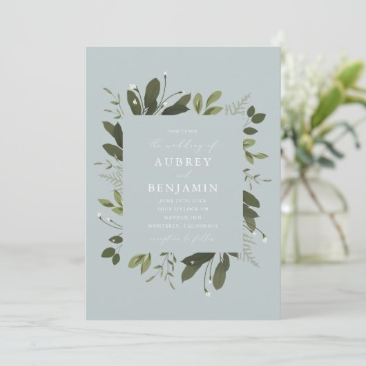 野生と緑 招待状 (スタンド正面)