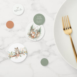 野生と自由に成長する愛 コンフェッティ