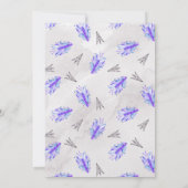 「野生と自由の矢印」ジェンダーリビールパーティの招待状 招待状 (裏面)