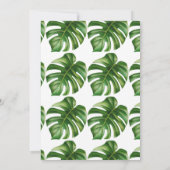 野生と3rdサファリ動物の誕生日パーティー 招待状 (裏面)