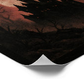 野生に気をつけろ - ゴシック森林のクリーチャー Comic ポスター (角)