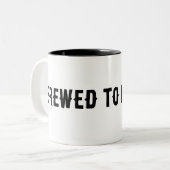 野生に醸造される ツートーンマグカップ (正面左)