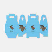 野生のおもしろいイノシシのラズルバック漫画イラストレーション フェイバーボックス (折り畳みなし)