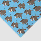 野生のおもしろいイノシシのラズルバック漫画イラストレーション 薄葉紙 (詳細)