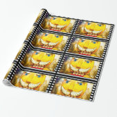 野生のくるみ割り人形のクリスマス ラッピングペーパー (アンロールド)