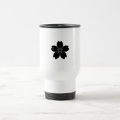 野生のさくらんぼの花 トラベルマグ (中央)