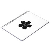 野生のさくらんぼの花 ノートブック (左側)