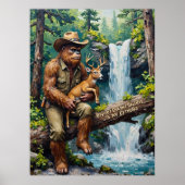 野生のささやき：ビッグフットと信頼の鹿の子 ポスター (正面)