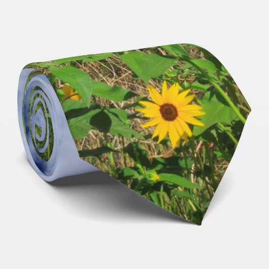野生のひまわり ネクタイ (ロール)