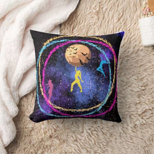 野生のままである クッション (ブランケット)