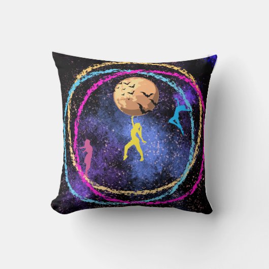 野生のままである クッション (正面)