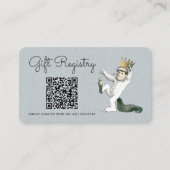 野生のものがある場所 – ギフトレジストリ エンクロージャーカード (正面)