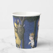 野生のものとマックスが月光の下で踊る 紙コップ (左)
