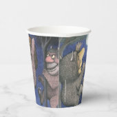 野生のものとマックスが月光の下で踊る 紙コップ (右)