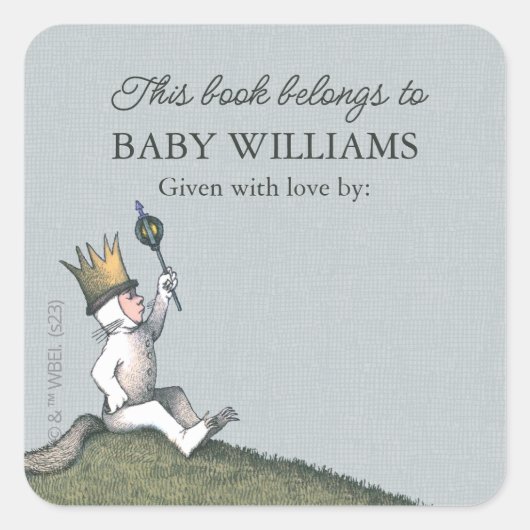 野生のものの国 こちらに属する本 スクエアシール (正面)