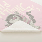 野生のものは引用文 – ピンク シェルパブランケット (3/4)